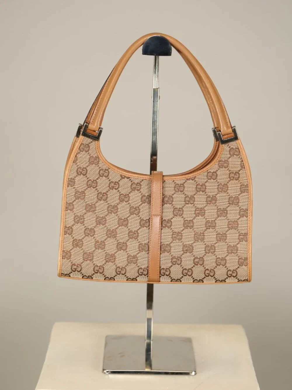 GUCCI GG Jackie Canvas Bag - Picture 3 of 4